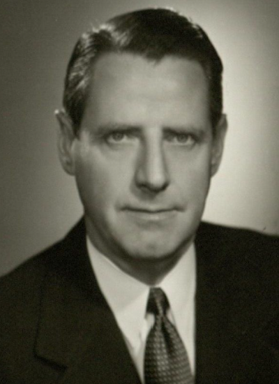 Former Treasurer Don H. Ebright 1939-1951