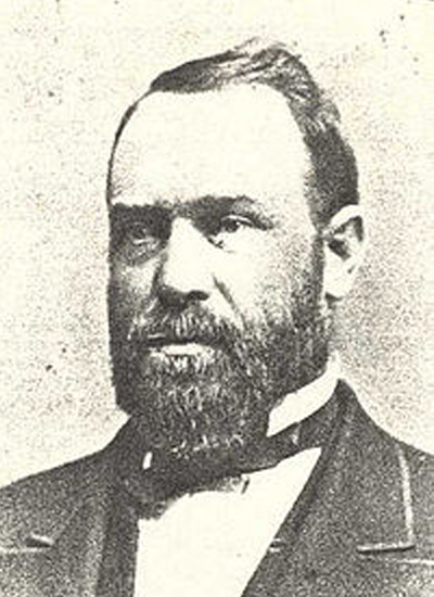 Former Treasurer S.S. Warner 1866-1872